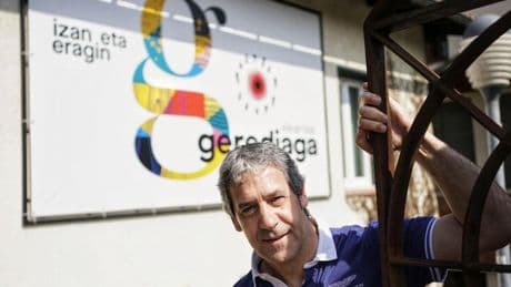 Gotzon Gómez, nuevo presidente de Gerediaga: «El euskera es una lengua pequeña y por eso tiene tanto mérito un evento como la Azoka»