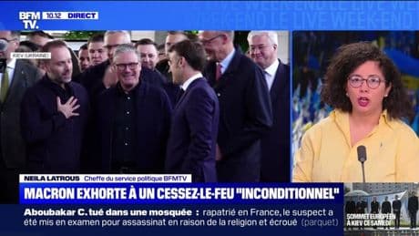 Macron exhorte à un cessez-le-feu "inconditionnel" - 10/05