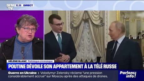 Vladimir Poutine dévoile son appartement privé à la télévision russe
