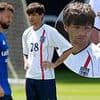 How glum Louis Tomlinson's 'hard stares' at Sam Thompson displayed the depths of their 'playground mentality' just moments before TV star revealed he was out of Soccer Aid match
