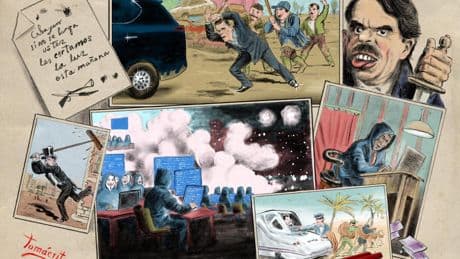 Otra vez la España de 'El Motín': el Gobierno caricaturiza a la oposición con la técnica de la propaganda del siglo XIX