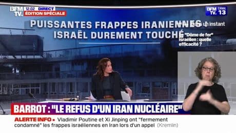 Nucléaire iranien: "Nous restons déterminés à obtenir un accord qui garantisse la sécurité de la France et de l'Europe", affirme Jean-Noël Barrot