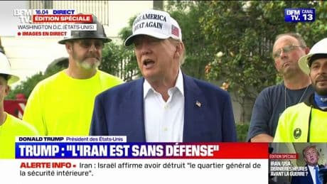 Conflit Iran-Israël: "J'ai parlé de capitulation sans condition", déclare Donald Trump à propos de l'Iran