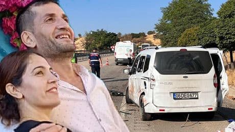 Manisa'da feci kaza: Patlayan lastik sonları oldu