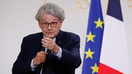Conflit Trump-Musk: Thierry Breton estime qu'on "ne peut pas être en même temps chef d'entreprise et politique"