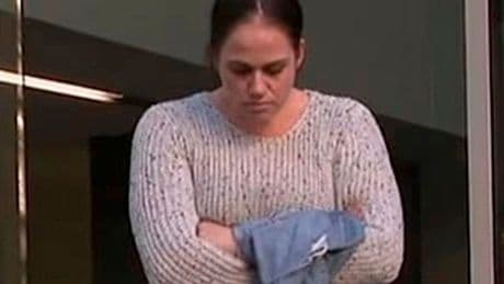Mum dumped baby's body in bag behind sofa after deceiving partner, court hears