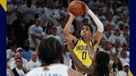 What do tickets cost to see Pacers-Thunder NBA Finals games in Indiana?