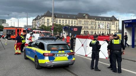 Am Hauptbahnhof: Mehrere Schwerverletzte bei Messerangriff in Hamburg