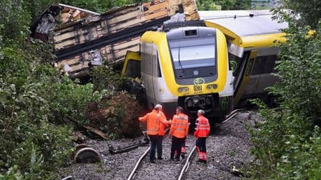 Germany train crash: Everything we know after derailment kills three and injures dozens