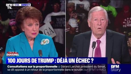 Face à Duhamel : Roselyne Bachelot - 100 jours de Trump, déjà un échec ? - 30/04