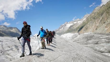 Mein magischer Ort: Wanderung durch die Zeit: Unterwegs auf dem Aletschgletscher