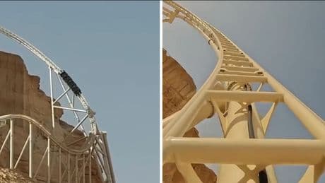 Qiddiya City - Neue Rekord-Achterbahn in der Wüste