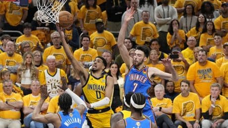 NBA finallerinde heyecan dorukta! Oklahoma City Thunder, Indiana Pacers'ı yendi ve seriyi eşitledi