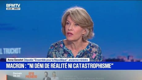 Crise politique: "Je ne suis pas dans le déni, je suis réaliste", affirme Anne Genetet, députée Ensemble pour la République