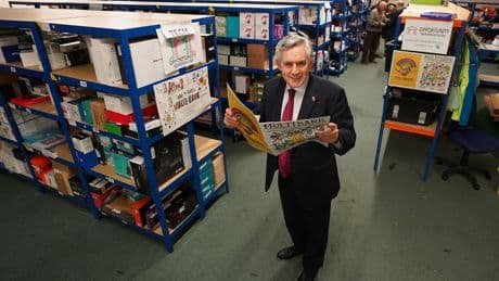 Gordon Brown calls for government to tax bookies to scrap two-child benefit cap