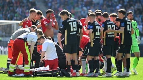 Schlimme Szene um Mitspieler - Hannover-Profis unter Schock