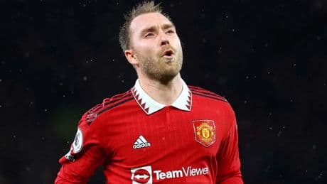 Christian Eriksen Manchester United'a veda etti!