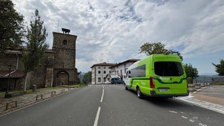 Urdaibai acoge la primera prueba de su futuro Bizkaibus a demanda