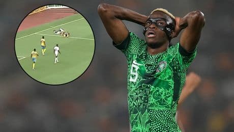 Victor Osimhen'den kötü haber! Milli maçta sakatlandı