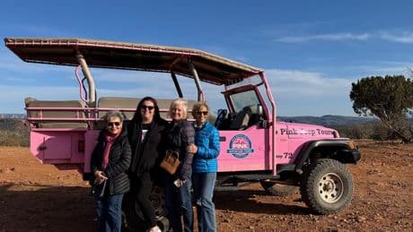 My sisters, mom, and I go to a new place every year in honor of my late dad's birthday. It's brought us closer together.