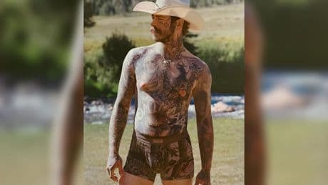 Post Malone als Model - Wo hört der Mann auf – und wo fangen die Boxershorts an?