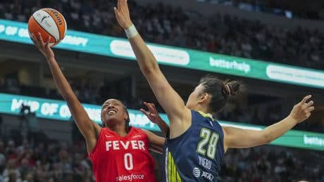 Caitlin Clark-less Fever start fast  and hang on to beat Paige Bueckers, Wings