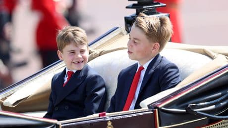 Here’s what cheeky Prince Louis asked brother George during Trooping the Colour ceremony