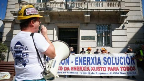 Alcoa e Ignis anuncian el rearranque de la planta de San Cibrao, para la que prevén pérdidas de 77 millones