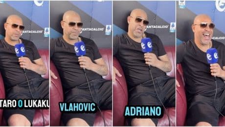 Adriano, l'imperatore incorona Vlahovic! Scaricati Lautaro e Lukaku, ma alla fine...