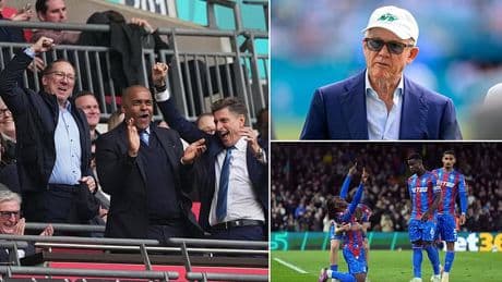 John Textor 'launches plan for takeover of Crystal Palace' but faces competition from NY Jets owner Woody Johnson with Steve Parish's future at the club under threat
