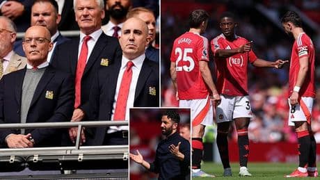 Man United 'set new Premier League target' for next season after slipping to 16th in the table following woeful defeat by West Ham