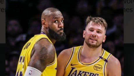 Doncic se machaca… y LeBron se va de parranda