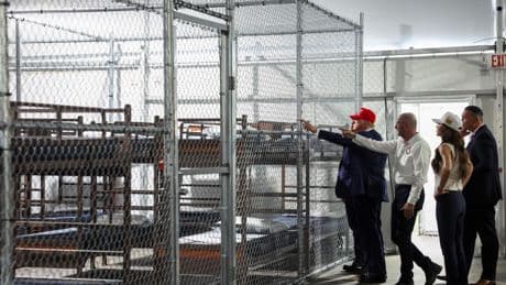 Trump estudia abrir otros 'Alligator Alcatraz' en Arizona, Nebraska y Luisiana para deportar a más inmigrantes