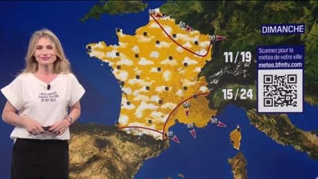 La météo pour ce vendredi 6 juin 2025