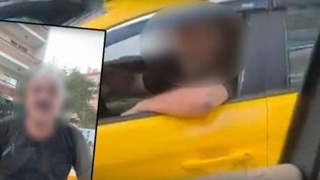 Ankara'da maganda dehşeti! Küfürler savurdu, aracını yumrukladı
