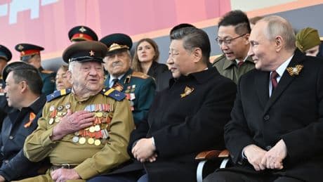 Russia stages Victory Day parade as China's President Xi joins Putin in Moscow amid Ukraine war