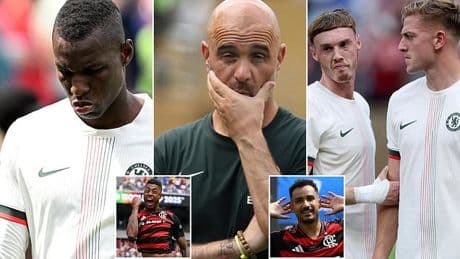 Flamengo 3-1 Chelsea: Blues collapse in disaster second half as Nicolas Jackson gets a straight red for horror challenge - and Brazilian giants punish Enzo Maresca's sloppy men