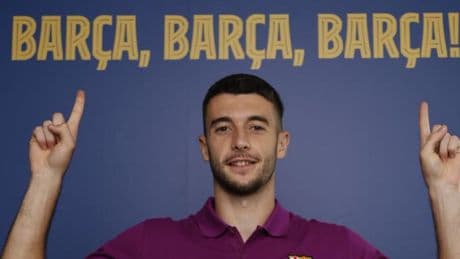 Joan Garcia: "No he sufrido por la inscripción, ya sabía lo que había y he confiado en el club"
