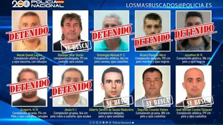 ¿Has visto a estos cuatro hombres? Son ahora los fugitivos más buscados