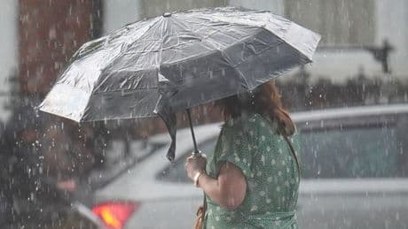 Exact date weather to pack in again as rain and gloom cut 25C sunny spell short