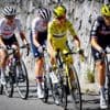 Van der Breggen bezig aan straf nummertje, versnellingen Gigante op Col de Joux-Plane leveren niks op