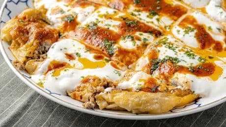 Mantı değil Manlama deneyin! Mantıdan ayırt edemezsiniz! Hem pratik hem de lezzetli