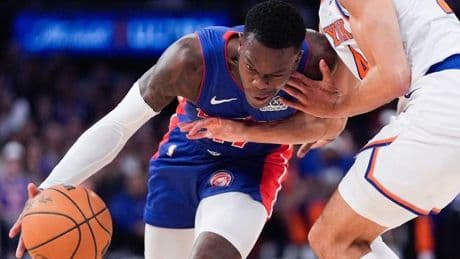 Basketball in der NBA: Dennis Schröder verliert Playoff-Auftakt mit Detroit