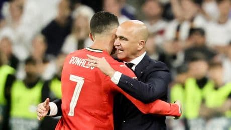 Roberto Martínez, eufórico: "Ahora, a repetir esto en la final"