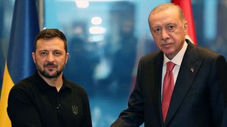 Cumhurbaşkanı Erdoğan, Ukrayna Devlet Başkanı Zelenski ile görüştü