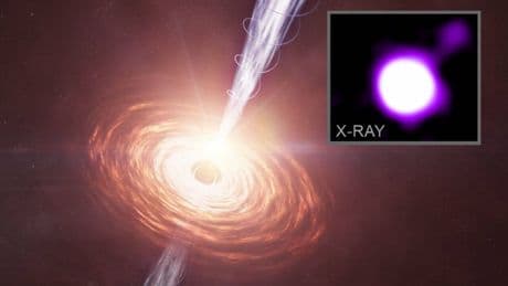 Captan restos del Big Bang en un agujero negro: "El chorro es notablemente poderoso"