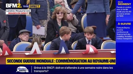 Charles III, Kate Middleton, William... La famille royale assiste à la parade des 80 ans de la fin de la Seconde guerre mondiale