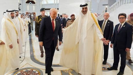 Trump marvels at wealth of his Arab hosts while he eyes White House and Air Force One upgrades