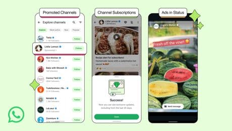 Llega la publicidad a WhatsApp: Meta introduce anuncios y suscripciones en la red de mensajería