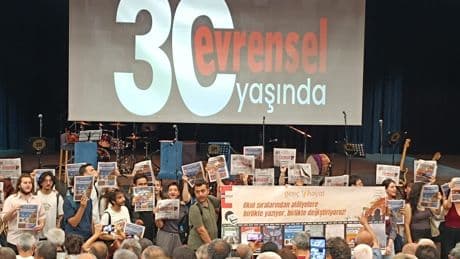 Ankara'da Evrensel'le dayanışma şenliği düzenlendi: “Gazetemize bedel ödetmek isteyenlere karşı birlikte dur diyelim”
